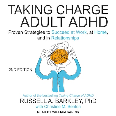 Taking Charge of Adult ADHD, Second Edition – omslag til lydbogen af Russell A. Barkley, PhD