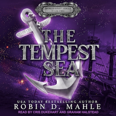The Tempest Sea – omslag til lydbogen af Robin D. Mahle