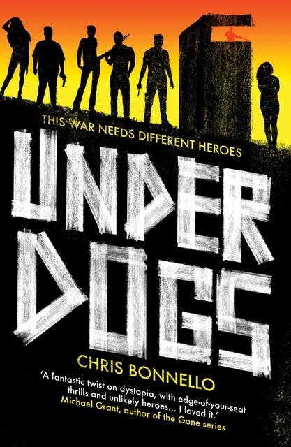 Underdogs – omslag til lydbogen af Chris Bonnello