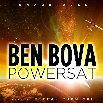 Powersat – omslag til lydbogen af Ben Bova