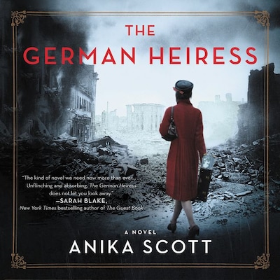 The German Heiress – omslag til lydbogen af Anika Scott