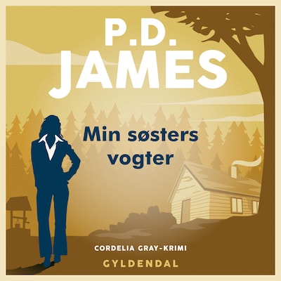 Min søsters vogter – omslag til lydbogen af P.D. James