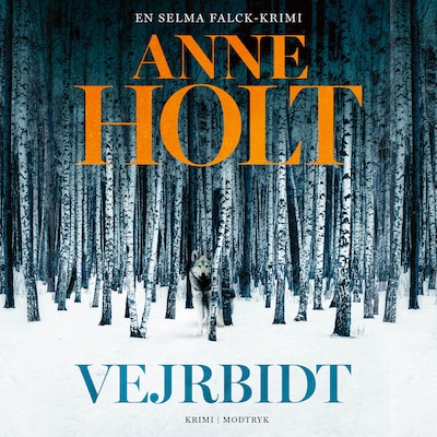 Vejrbidt – omslag til lydbogen af Anne Holt