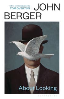 About Looking – omslag till ljudboken av John Berger