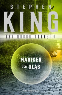 Magiker och glas – omslag till ljudboken av Stephen King