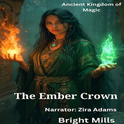 The Ember Crown – omslag til lydbogen af Bright Mills