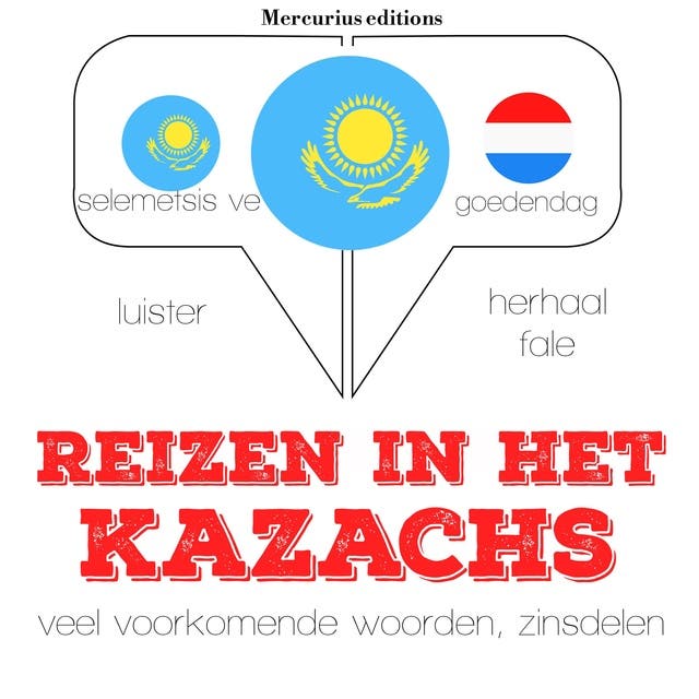 Reizen in het Kazachs – omslag van het luisterboek van JM Gardner