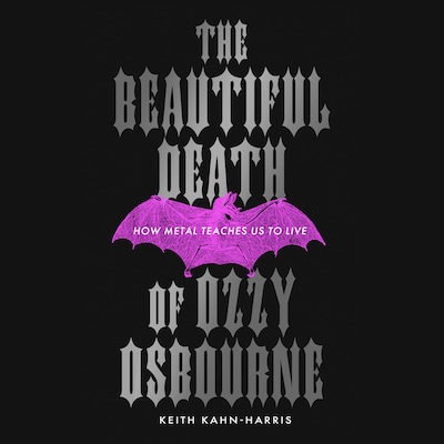 The Beautiful Death of Ozzy Osbourne – omslag til lydbogen af Keith Kahn-Harris