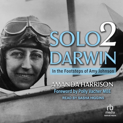 Solo2Darwin – omslag til lydbogen af Amanda Harrison