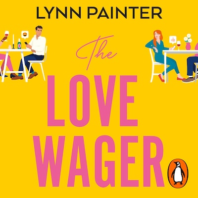 The Love Wager – omslag til lydbogen af Lynn Painter