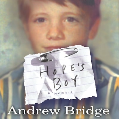 Hope's Boy – omslag til lydbogen af Andrew Bridge