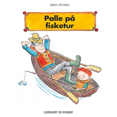 Palle på fisketur – omslag til lydbogen af Jørn Jensen