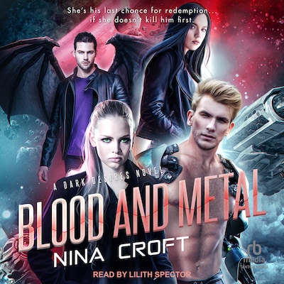 Blood and Metal – omslag til lydbogen af Nina Croft