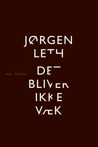 Det bliver ikke væk – omslag til lydbogen af Jørgen Leth