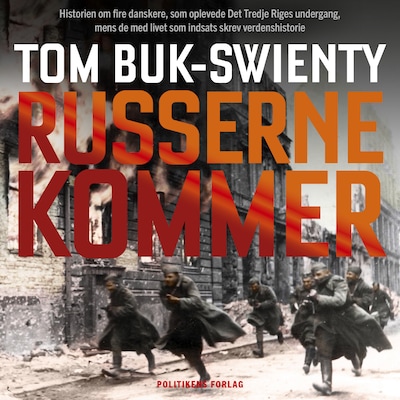 Russerne kommer – omslag til lydbogen af Tom Buk-Swienty
