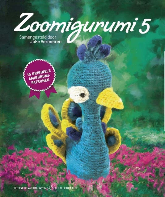 Zoomigurumi 5: 15 originele amigurumi-patronen – omslag van het luisterboek van Joke Vermeiren