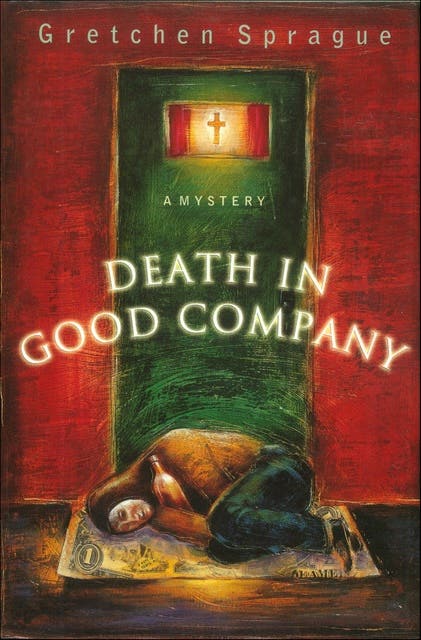 Death In Good Company – omslag til lydbogen af Gretchen Sprague