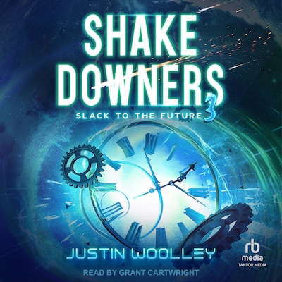 Shakedowners 3 – omslag til lydbogen af Justin Woolley