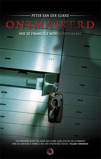 Ontmaskerd: hoe de financiele wereld echt werkt – omslag van het luisterboek van Peter van der Slikke