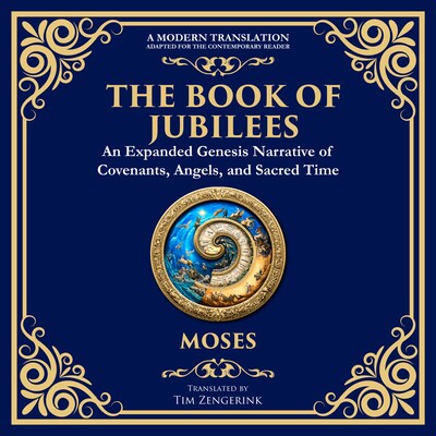 The Book of Jubilees – omslag til lydbogen af Tim Zengerink, Moses Ancient Jewish Tradition