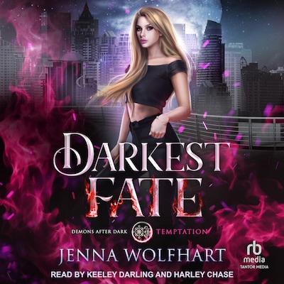 Darkest Fate – omslag til lydbogen af Jenna Wolfhart