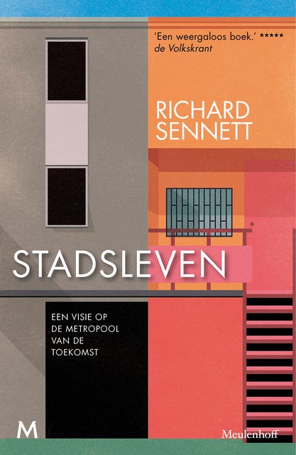Stadsleven: Een visie op de metropool van de toekomst – omslag van het luisterboek van Richard Sennett