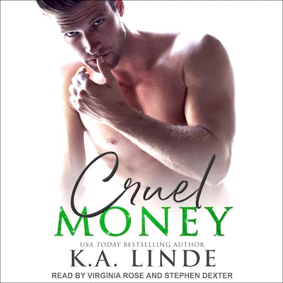 Cruel Money – omslag til lydbogen af K.A. Linde