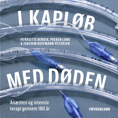 I kapløb med døden – omslag til lydbogen af Preben Lund, Henriette Bendix, Joachim Hoffmann-Petersen