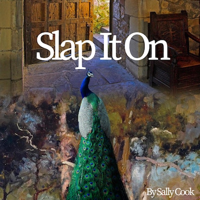 Slap It On! – omslag til lydbogen af Sally Cook