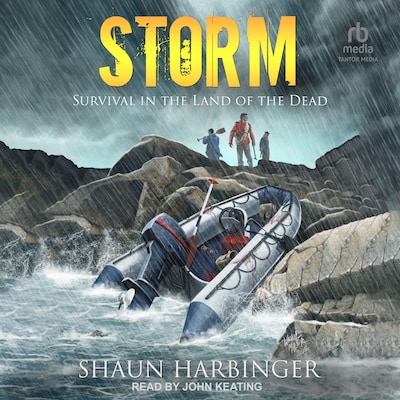 Storm – omslag til lydbogen af Shaun Harbinger