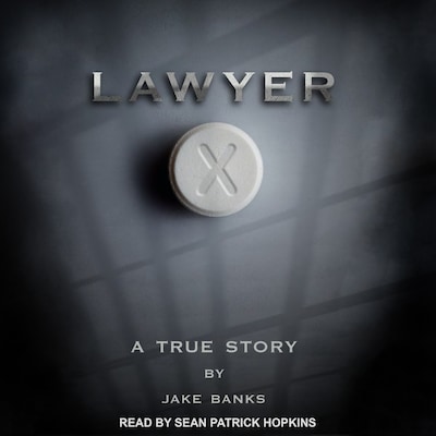Lawyer X – omslag til lydbogen af Jake Banks
