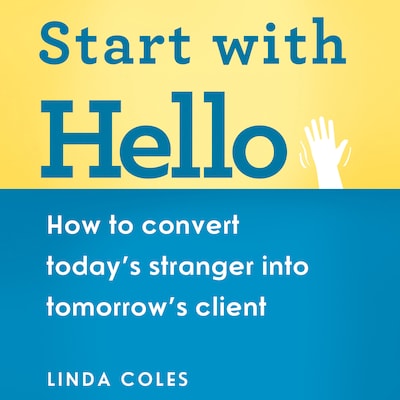 Start with Hello – omslag til lydbogen af Linda Coles