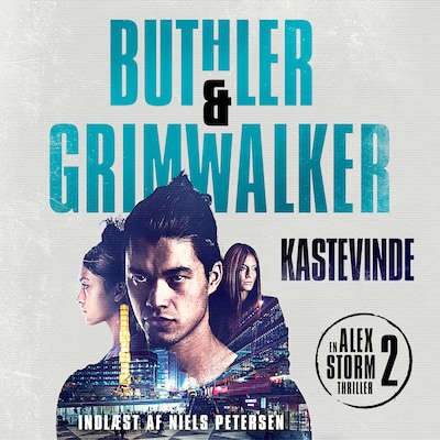Kastevinde - 2 – omslag til lydbogen af Leffe Grimwalker, Dan Buthler