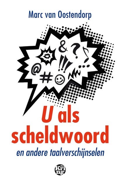 U als scheldwoord: en andere taalverschijnselen – omslag van het luisterboek van Marc van Oostendorp