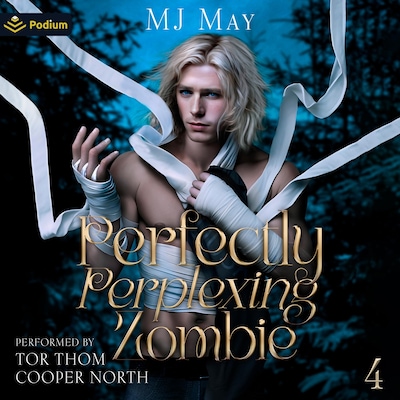 Perfectly Perplexing Zombie: Wendall's Story – omslag til lydbogen af MJ May