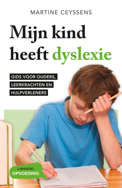 Mijn kind heeft dyslexie – omslag van het luisterboek van Martine Ceyssens