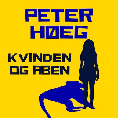 Kvinden og aben – omslag til lydbogen af Peter Høeg