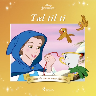 Belle - Tæl til ti - En historie om at være tålmodig – omslag til lydbogen af Disney