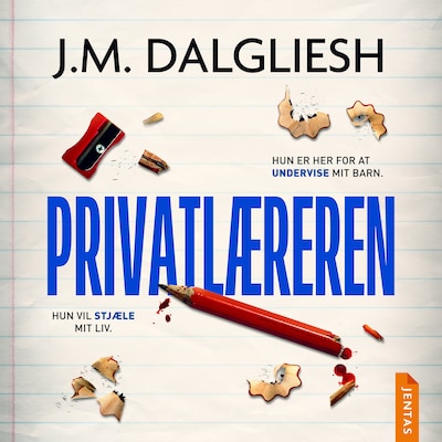 Privatlæreren – omslag til lydbogen af J. M. Dalgliesh