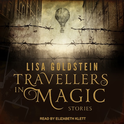 Travellers in Magic – omslag til lydbogen af Lisa Goldstein