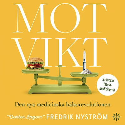 Motvikt – omslag till ljudboken av Fredrik Nyström