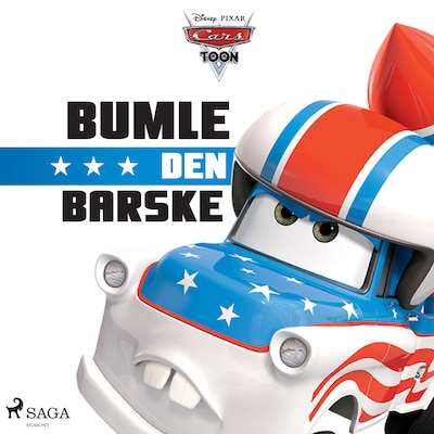 Biler - Bumle den barske – omslag til lydbogen af Disney