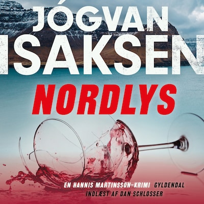 Nordlys – omslag til lydbogen af Jógvan Isaksen