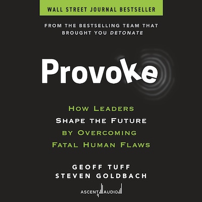 Provoke – omslag til lydbogen af Geoff Tuff, Steven Goldbach