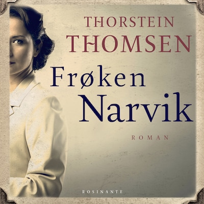 Frøken Narvik – omslag til lydbogen af Thorstein Thomsen