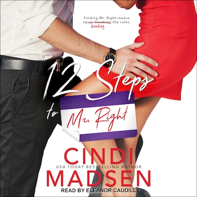 12 Steps to Mr. Right – omslag til lydbogen af Cindi Madsen