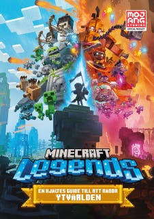 Minecraft Legend. En hjältes guide till att rädda ytvärlden – omslag till ljudboken av Mojang