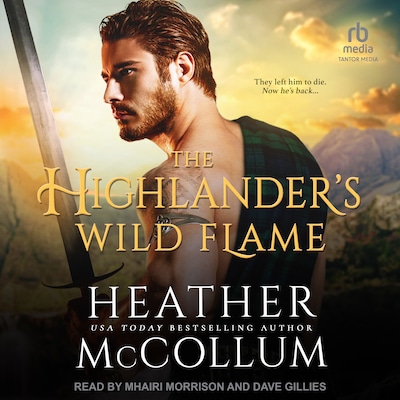 The Highlander's Wild Flame – omslag til lydbogen af Heather McCollum