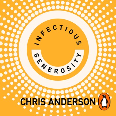 Infectious Generosity – omslag til lydbogen af Chris Anderson
