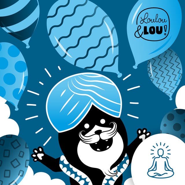 Meditatie: De zorgenballon: Vlaams gesproken – omslag van het luisterboek van Loulou en Lou